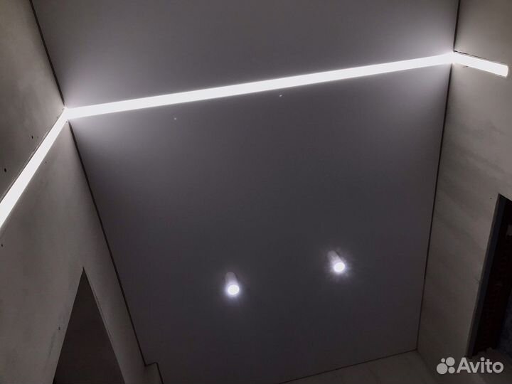 Монтаж натяжных потолков