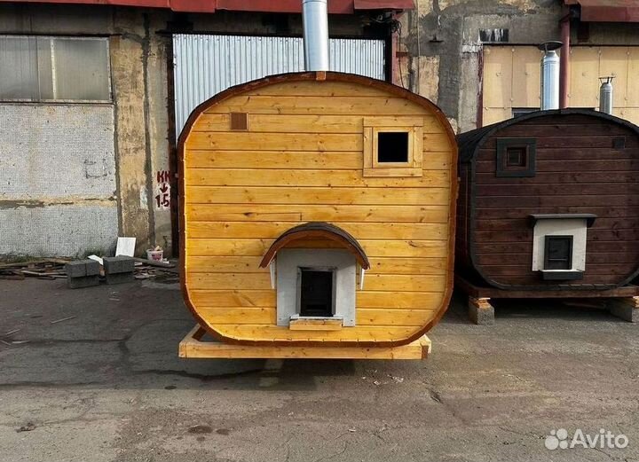 Баня бочка под ключ от производителя