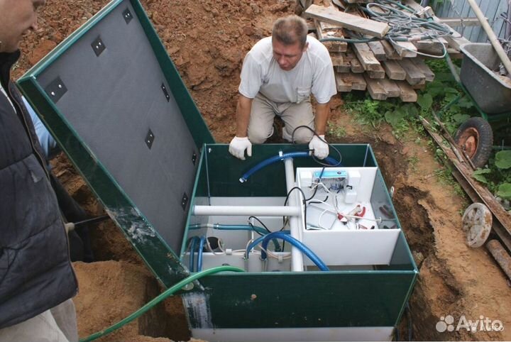 Автономная канализация под ключ. В любой грунт