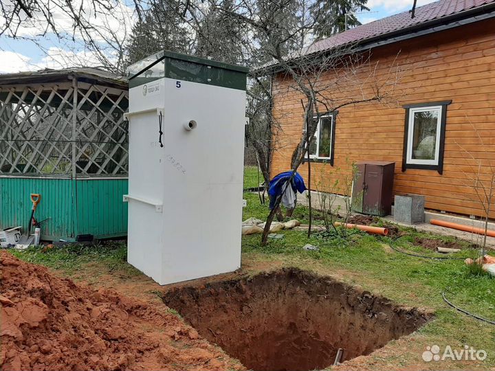 Автономная канализация под ключ. В любой грунт