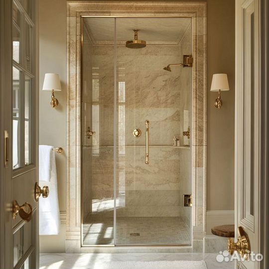 Душевые стеклянные ограждения на заказ с гарантией