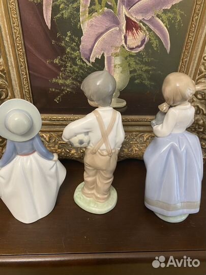 Фарфоровые статуэтки от Nao Lladro