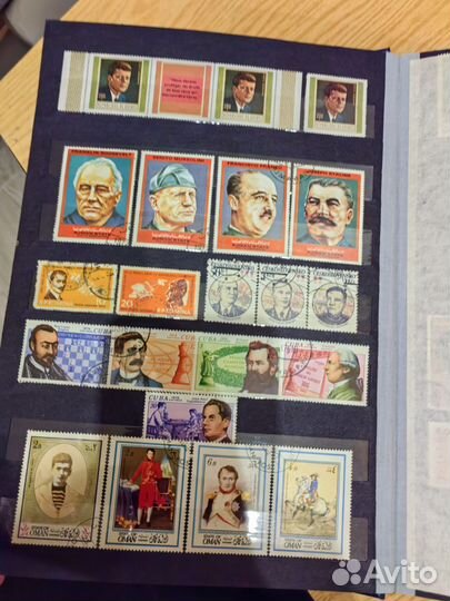 Альбом для марок 24 листа большая коллекция