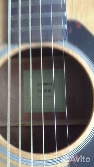 Меняю. Акустическая гитара yamaha FG800 natural