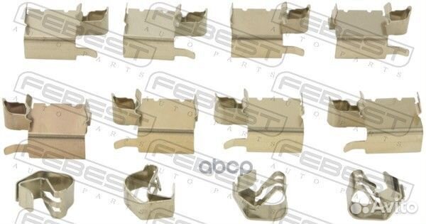 Комплект монтажный дискового тормоза 0103NRE180