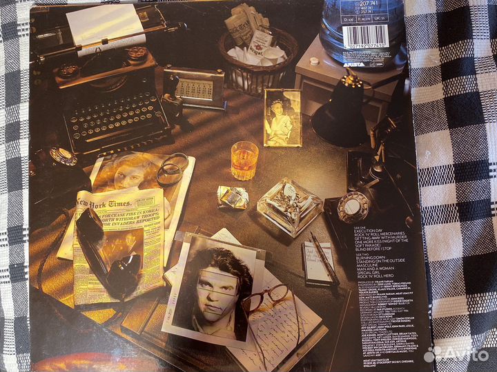 Meat Loaf Blind Before I Stop lp