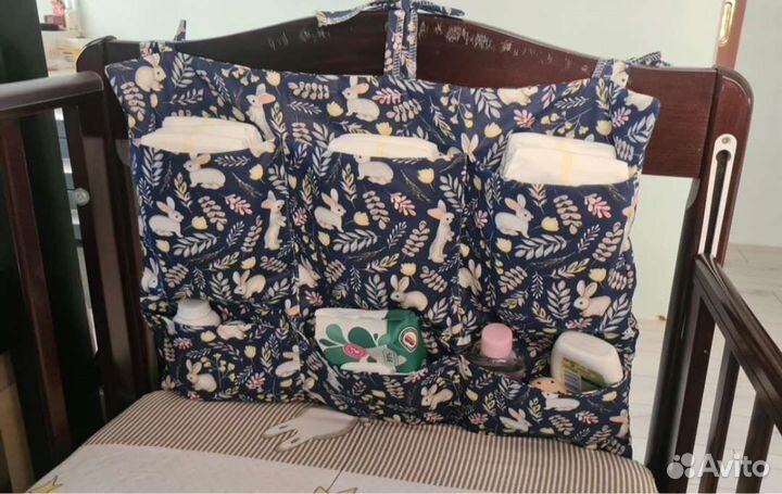 Кармашек для детской кроватки