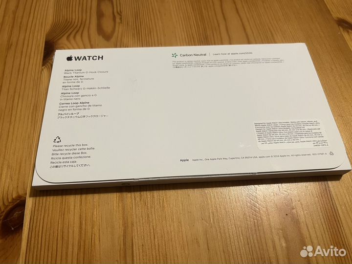 Ремешок apple watch ultra оригинал (размер S)