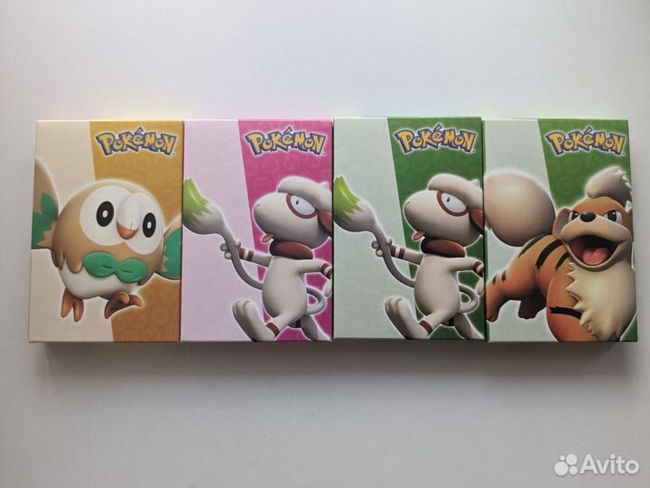 Покемон бустеры McDonald's 2022 карточки