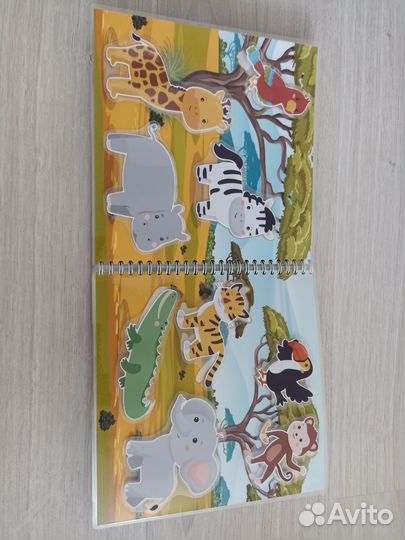 Книжка на липучках