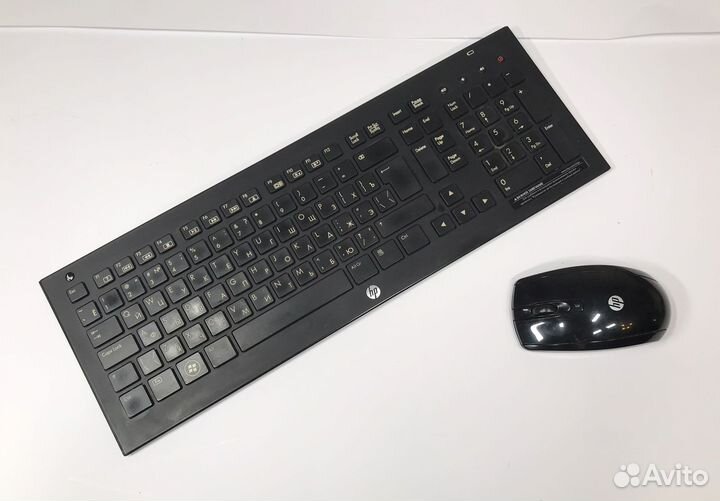 Беспроводная мышь и клавиатура HP