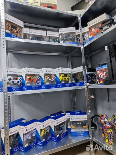 Джойстик DualShock 4 для PS4 с принтом