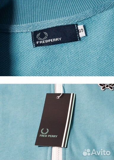 Fred perry олимпийка с лампасами