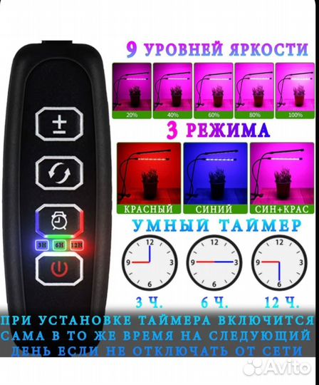 Фитолампа для растений