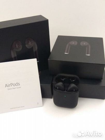 AirPods 2 Premium black гарантия/доставка
