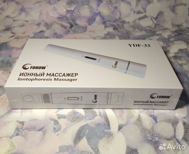 Ионный массажер для ухода за кожей