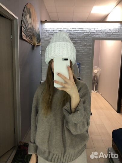 Шапка из Alize Puffy