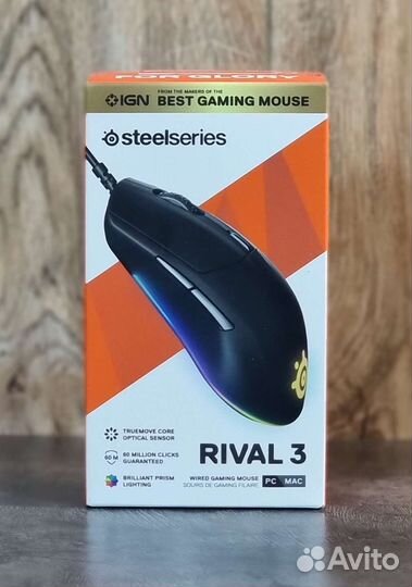 Игровая мышь Steelseries Rival 3