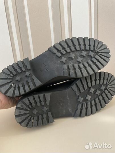 Ботильоны женские Hogl 40 кожа черные