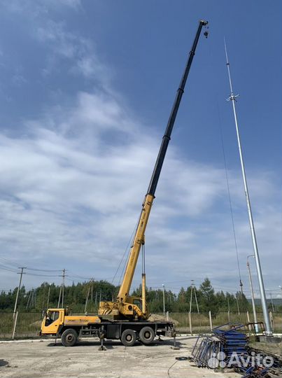Аренда крана 25т. Услуги крана. Автовышка