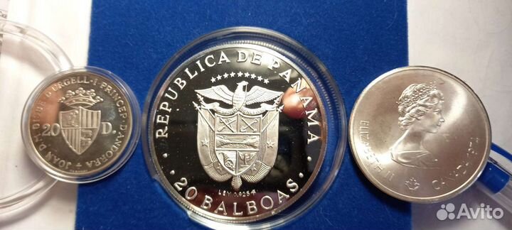 Ольденбург,Голландия,Панама.Серебро