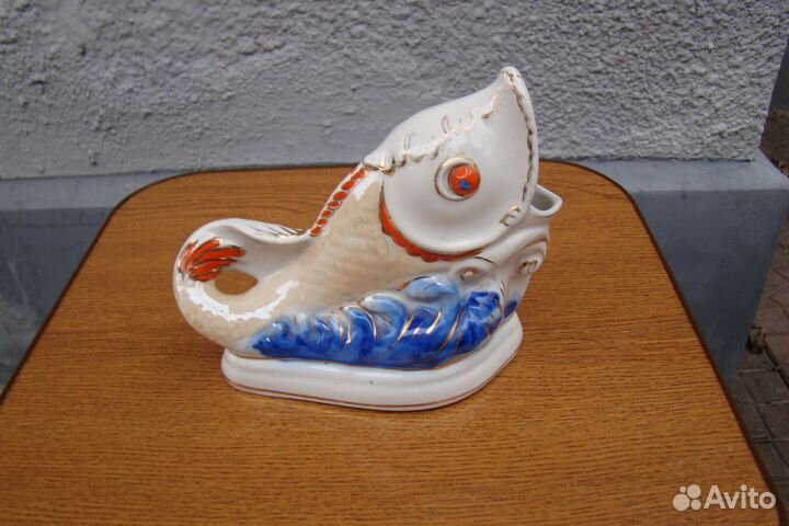 Фарфоровая статуэтка Рыбка