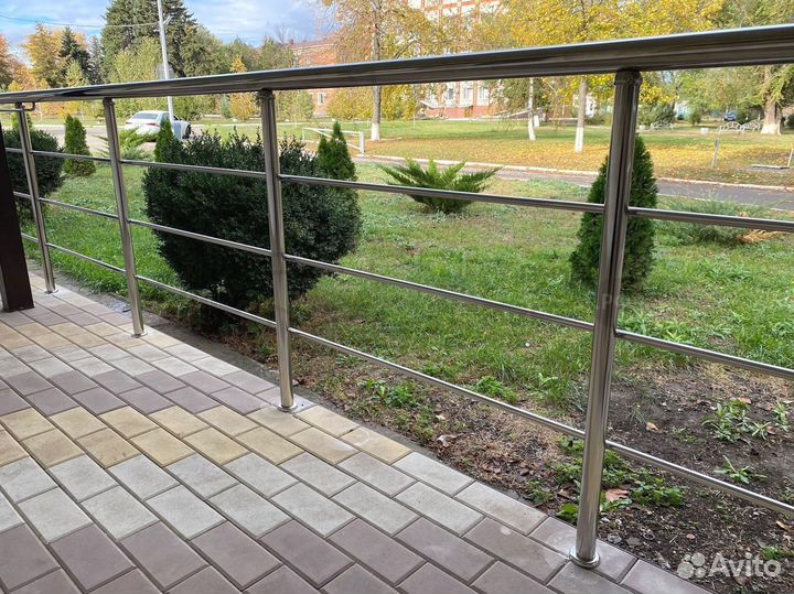 Перила ограждения из нержавейки