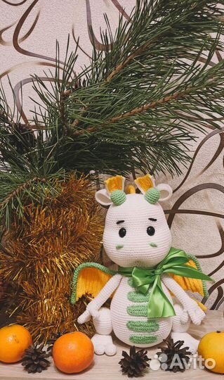 Мягкая игрушка Дракон