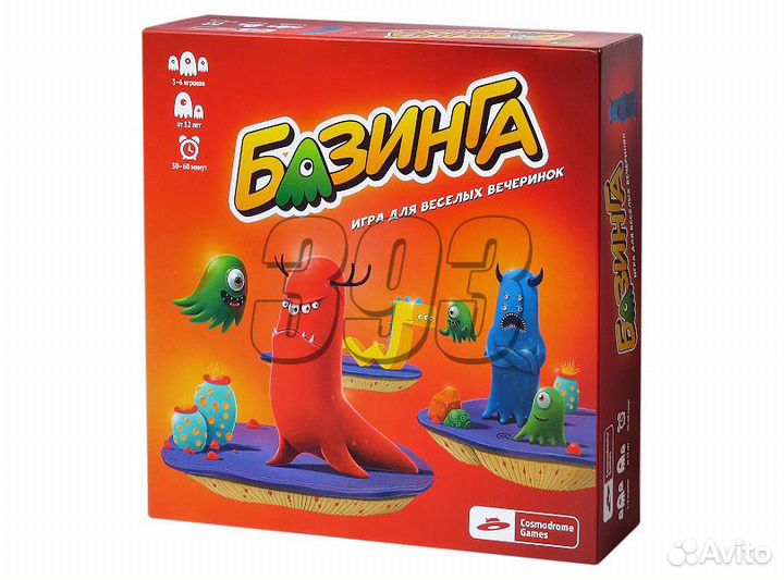Настольная игра Базинга (34193)