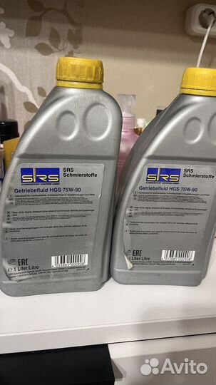 Трансмиссионное масло SRS Getriebefluid HGS 75W90