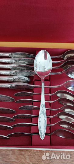 Набор столовых приборов мельхиор СССР