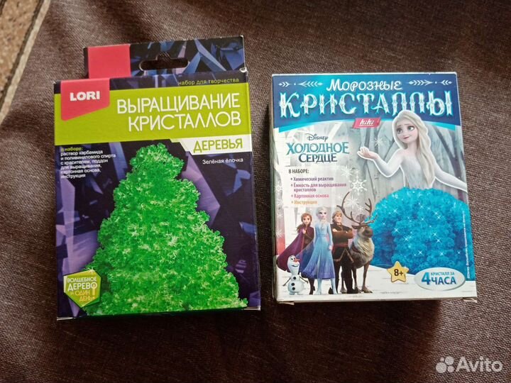 Набор вырасти кристалл