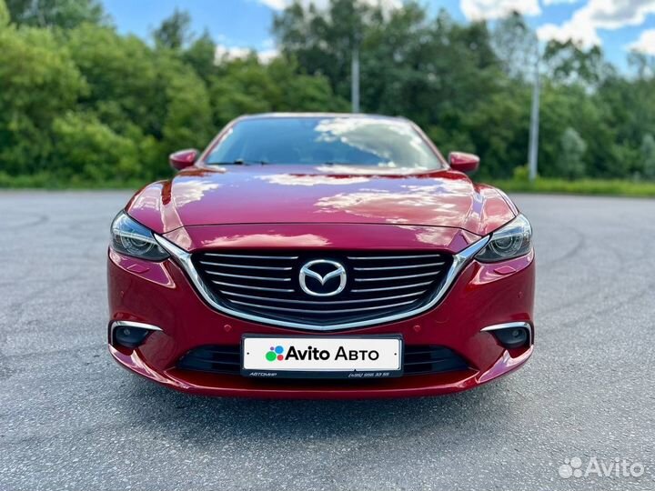 Mazda 6 2.5 AT, 2016, 136 000 км