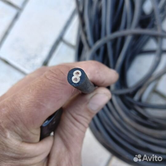 Провод двухжильный медный сечение 0.75 резиновый