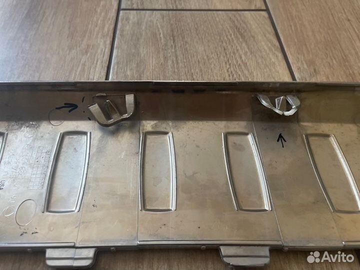 Накладка заднего бампера задняя Mercedes W166 X166