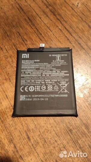 Аккумулятор от Xiaomi mi9 SE BM3M
