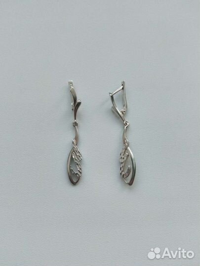 Серебряные серьги