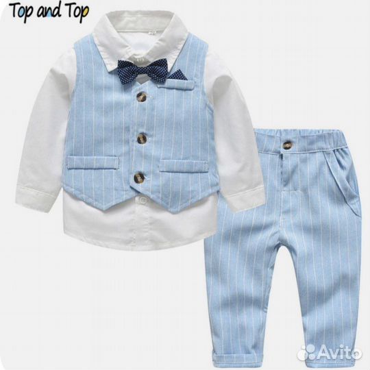 Костюм-тройка для мальчика напрокат