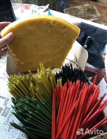 Свечи восковые