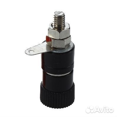 1 шт Разъём типа банан чёрный