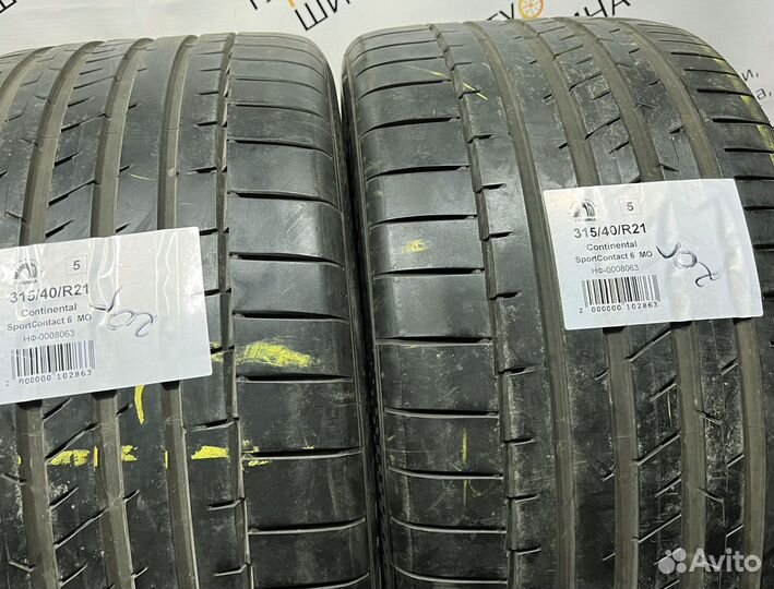 Continental SportContact 6 275/45 R21 94Y