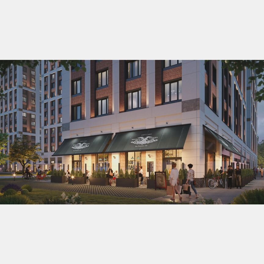 Апартаменты-студия, 28,4 м², 13/16 эт.