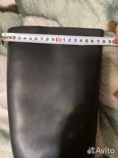 Сапоги женские зимние кожаные 36