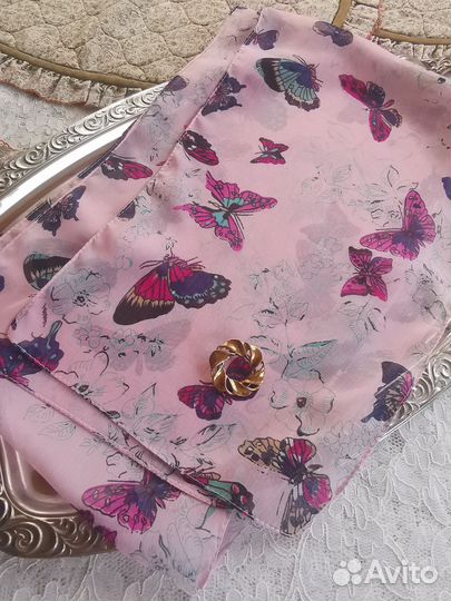 Нежный Шарф Бабочки