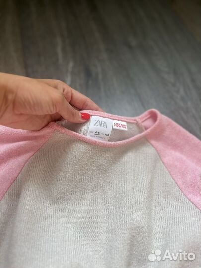 Новые платья букле Zara 110см/ кеды Tombi 26р