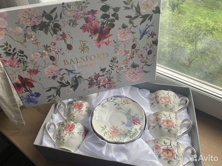 Сервиз чайный новый Balsford 6 персон