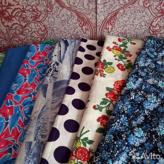 Отрез ткани поплин,штапель СССР