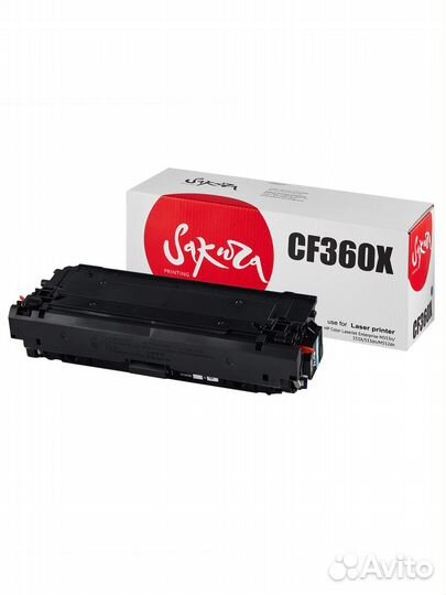 Картридж CF360X для HP, sakura