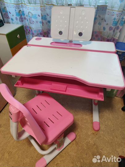 Детская растущая парта и стул refforma