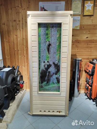 Двери для бани в парную